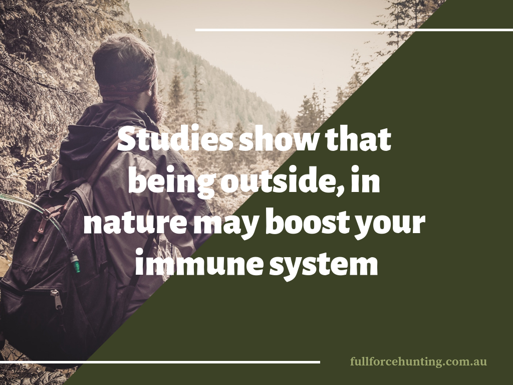 Spending time outdoors is good for your health